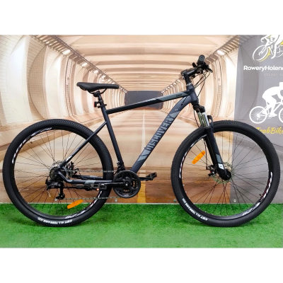 Rower górski MTB RIDER koło 29 cali CZARNO-SZARY